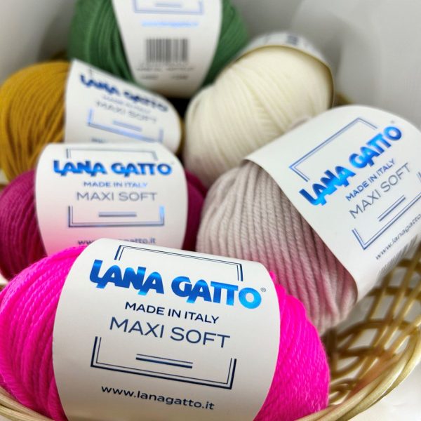 Maxi Soft (100% мериносовая шерсть экстрафайн), 90м/50гр