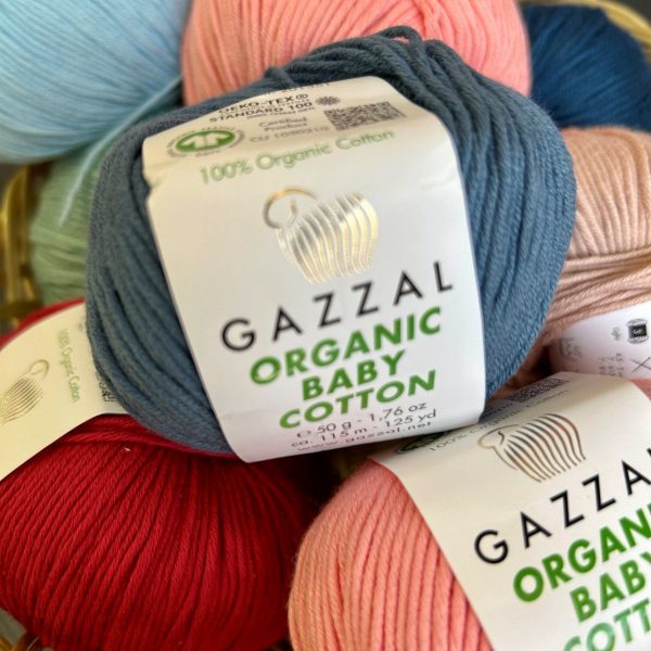 Organic Baby Cotton (100% хлопок), 115м/50гр