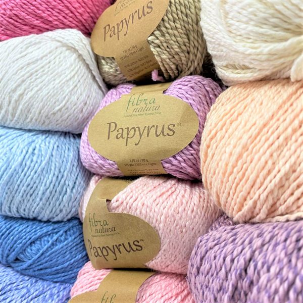Papyrus (78% хлопок, 22% шелк), 120м/50гр